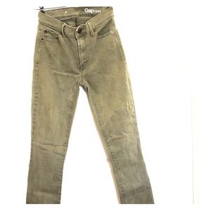 Khaki Denim Gap Jeans